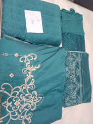 (TL) Chăn ga gối Singapore lụa 5 món 