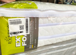 ( Thanh Lý)Đệm Foam Everon Extra foam nguyên tấm (160x200x15)