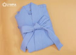 Áo choàng tắm Olympia Hotel màu xanh