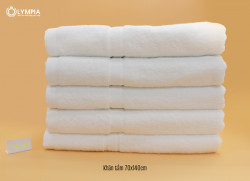 Khăn tắm Olympia Premium Anna màu trắng 70x140cm 