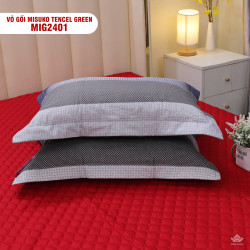 Vỏ gối đầu Tencel Misuko Green MI2401