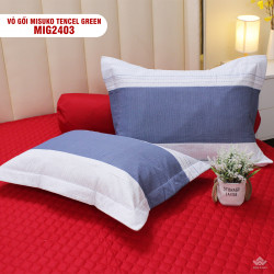 Vỏ gối đầu Tencel Misuko Green MI2403