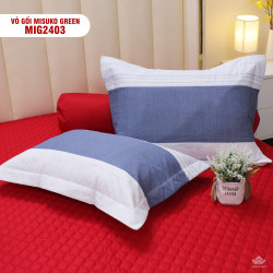 Vỏ gối đầu Misuko Green MI2403
