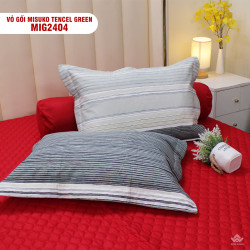 Vỏ gối đầu Tencel Misuko Green MI2404