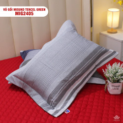 Vỏ gối đầu Tencel Misuko Green MI2405