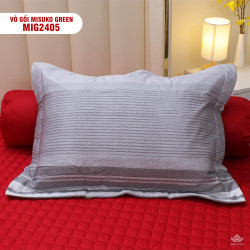 Vỏ gối đầu Misuko Green MI2405
