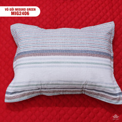 Vỏ gối đầu Misuko Green MI2406