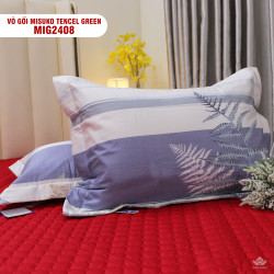 Vỏ gối đầu Tencel Misuko Green MI2408