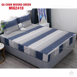 Bộ chăn ga gối Nhật Bản Misuko Tencel Green MIG2410