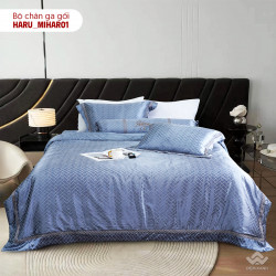 Bộ chăn ga gối gấm lạnh Nhật Bản Misuko Haru MIHAR01