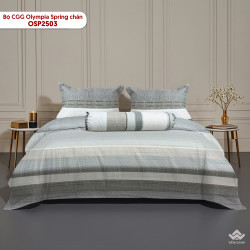 Bộ chăn ga gối Olympia Spring chần OSP2503