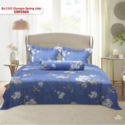 Bộ chăn ga gối Olympia Spring chần OSP2504