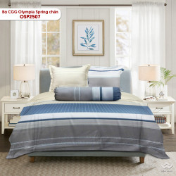 Bộ chăn ga gối Olympia Spring chần OSP2507