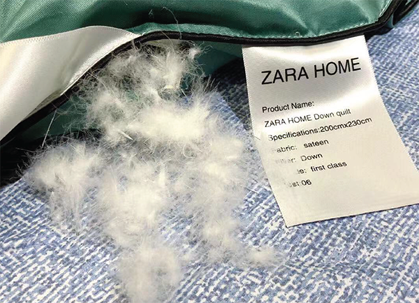 Ruột chăn lông vũ Zara Z03