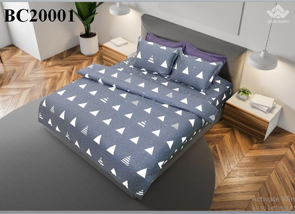 Vỏ gối đầu Sông Hồng Basic cotton BC20001 1