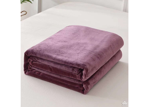 Chăn lông tuyết Blanket 2.5kg màu tím
