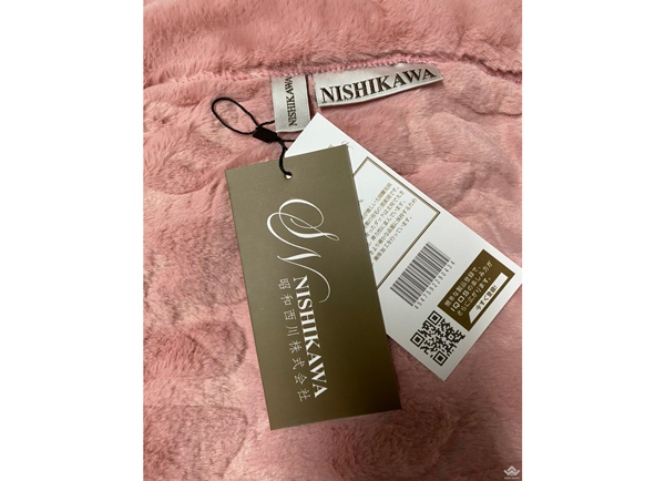 Chăn lông cáo Nishakawa màu hồng NSKW07