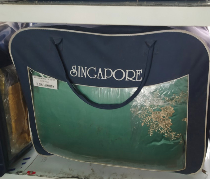 Bộ chăn ga gối Singapore King Luxury KL2267