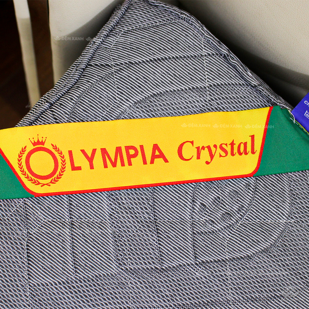 Đệm cao su tổng hợp Olympia New Crystal 2 mảnh 4