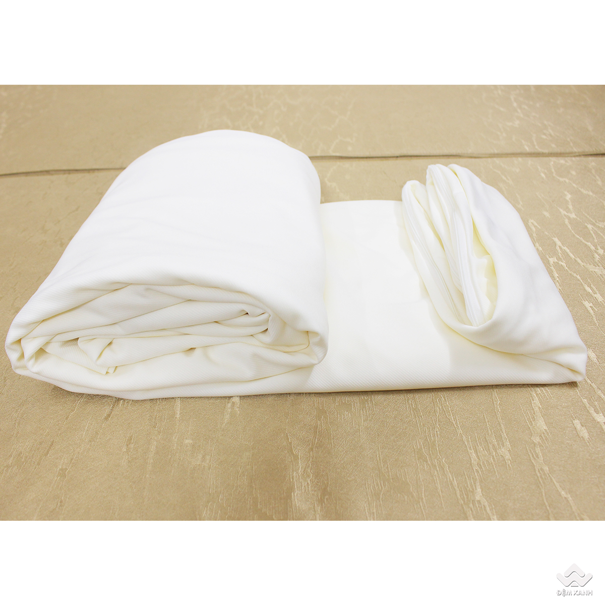 Áo bọc đệm cao su Olympia vải dệt kim vân chéo 7