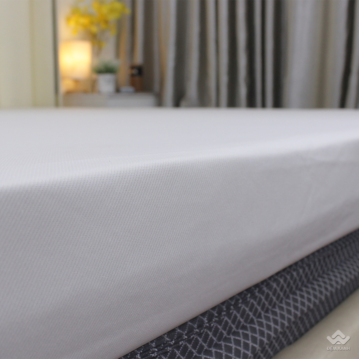 Áo bọc đệm cao su Olympia vải dệt kim vân chéo 6